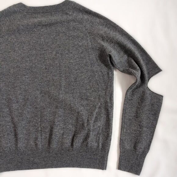 n:PHILANTHROPY Joelle Elbow Cutout Wool/Cashmere Sweater - Picture 8 of 10